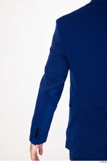Serban arm blue suit blue suit jacket business dressed sleeve…
